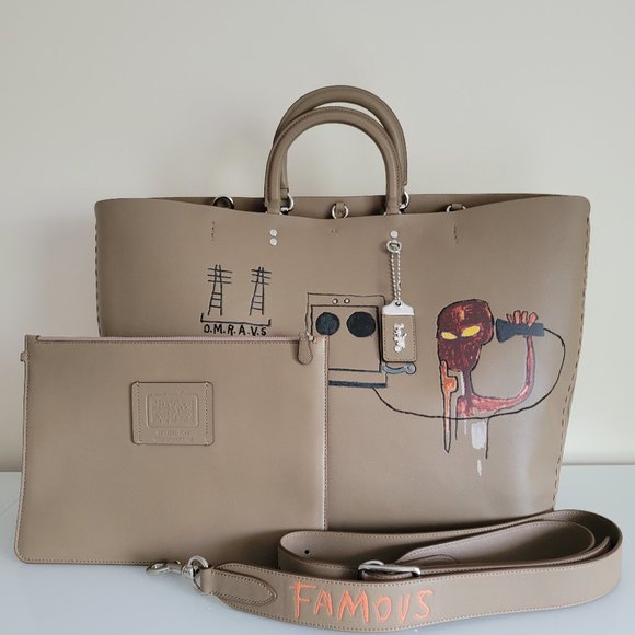 Coach Handbags - Coach X Jean-Michel Basquiat Rogue Tote 38